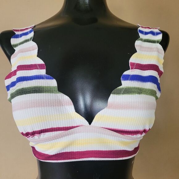 Marysia Swim Textured White Fabric - Picture 1 of 5